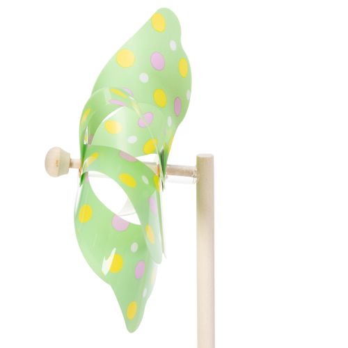 Artikel Trädgårdsdekoration med väderkvarn för placering i rabatter, 47 cm, 3 stycken