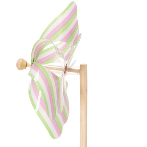 Artikel Väderkvarns trädgårdspåke, attraktiv dekoration för uteplats, trädgård och balkong, 47 cm, 3 stycken