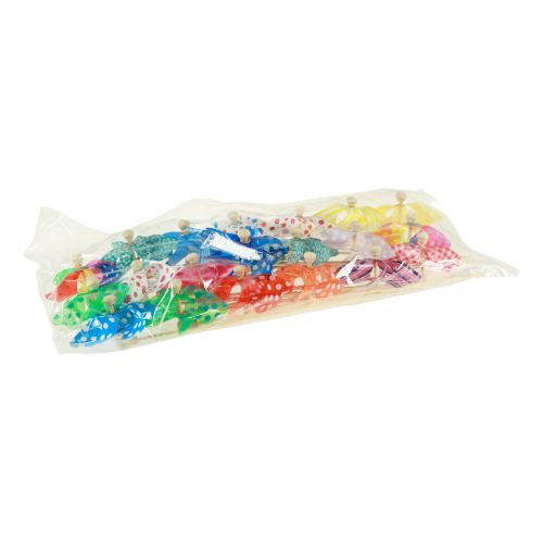 Floristik24 Pinwheel trädgårdsdekoration väderkvarn trädgårdsstake Ø8,5cm 20 st