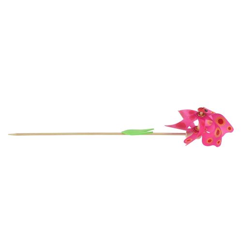 Floristik24 Pinwheel nyckelpiga på blomma väderkvarn Ø8,5cm H28cm 6st