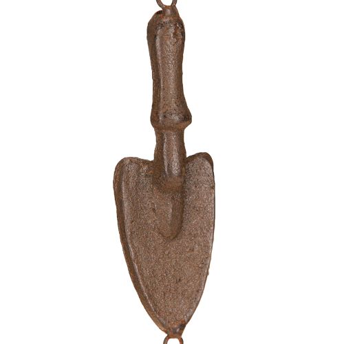 Artikel Wind Chime Metall Trädgårdsredskap Dekoration Brun Ø13cm H76cm