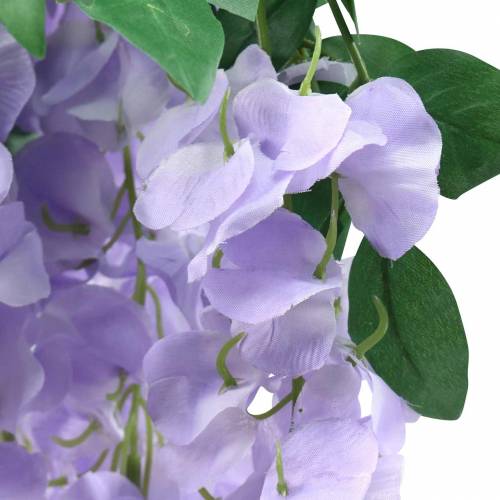Floristik24 Garland wisteria purpur 175 cm 2st