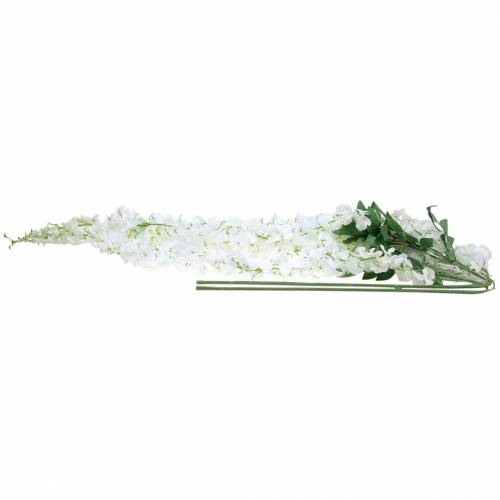 Floristik24 Garland Wisteria White 175cm 2st