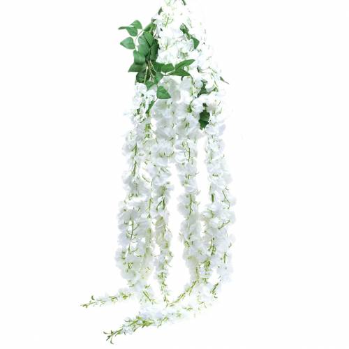 Garland Wisteria White 175cm 2st