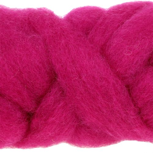Floristik24 Ullsäkring 10m rosa