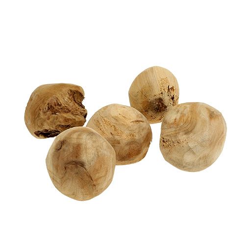 Floristik24 Rotklump gran ved Ø7cm natur 5 st