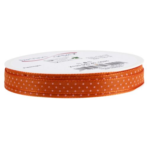 Artikel Presentband prickigt dekorband orange 10mm 25m