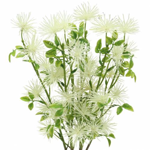 Floristik24 Xanthium sidenblomma vit 53cm 6st