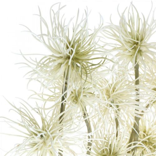 Artikel Xanthium konstgjord blomkräm höstdekoration 6 blommor 80cm 3st