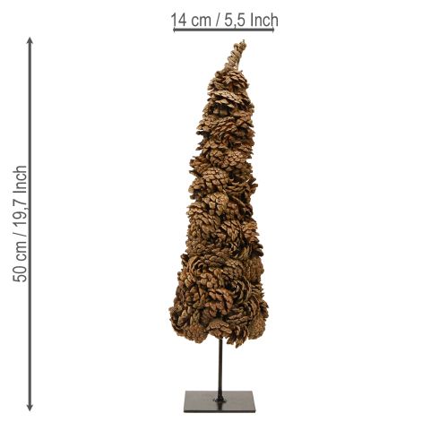 Artikel Julgranskon julgranskondekoration naturlig 14×50cm