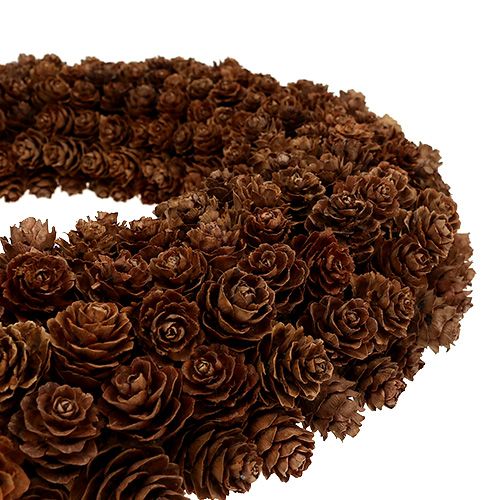 Floristik24 Konkrans Ø31cm brun