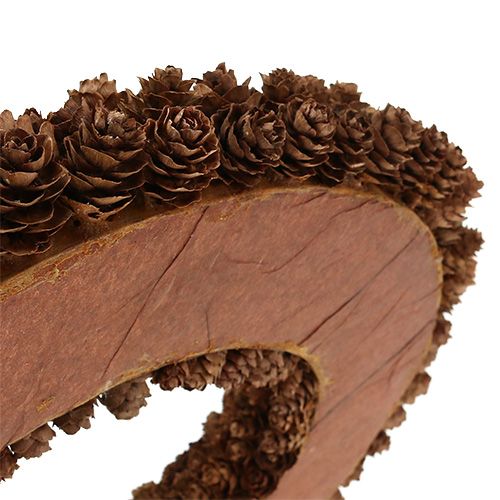 Floristik24 Konkrans Ø31cm brun