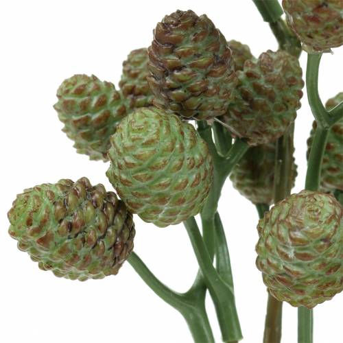 Artikel Cone Branch Green 33cm Konstgjord växt som den äkta varan!