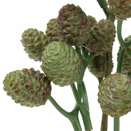 Floristik24 Cone Branch Green 33cm Konstgjord växt som den äkta varan!