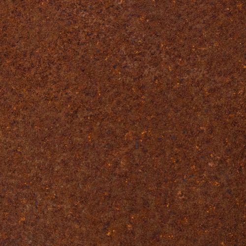 Artikel Rostfärgad sfärisk dekoration för rustik trädgårdsdesign, 14 cm, 2 stycken