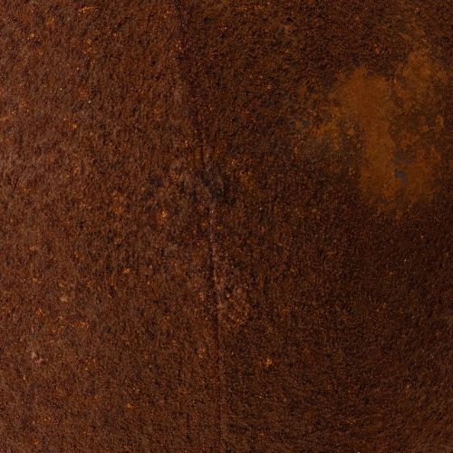 Artikel Rostfärgad sfärisk dekoration för rustik trädgårdsdesign, 14 cm, 2 stycken