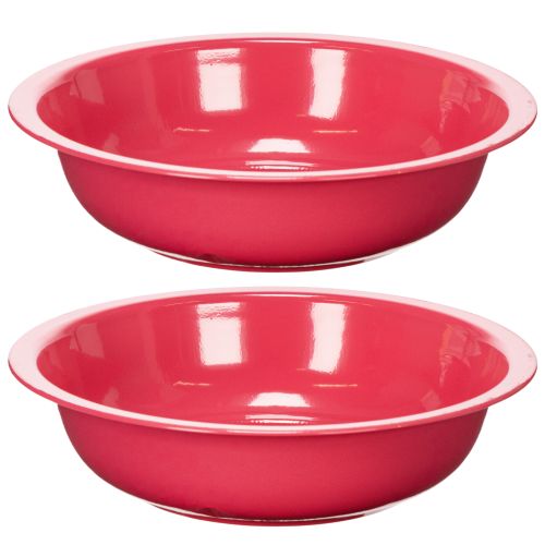 Artikel Rund kruka för snygg inomhusdekoration eller trädgård, 29 cm, 2 stycken