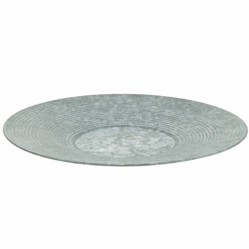 Artikel Dekorativ platta zinkplatta Ø35cm