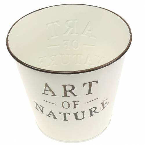 Artikel Blomkruka zinkcreme Ø15cm H13,5cm