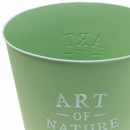 Artikel Blomkruka zink Art of Nature mintgrön Ø17,5cm H15cm