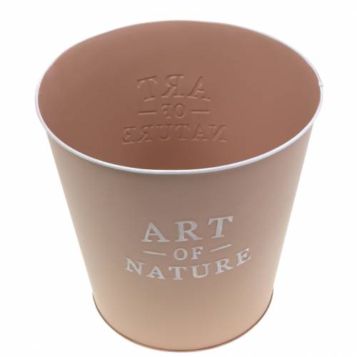 Artikel Blomkruka zinkkruka metall gammalrosa Ø22cm H21cm