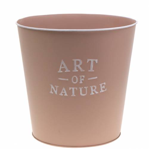 Artikel Blomkruka zinkkruka metall gammalrosa Ø22cm H21cm