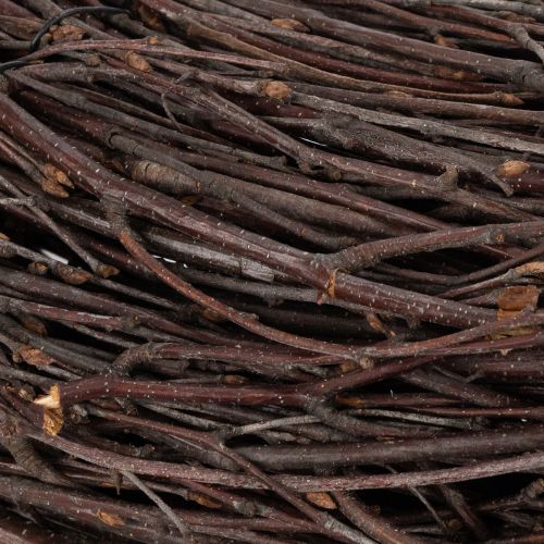 Artikel Klassisk dekorativ pilkrans för kreativa arrangemang, 59 cm