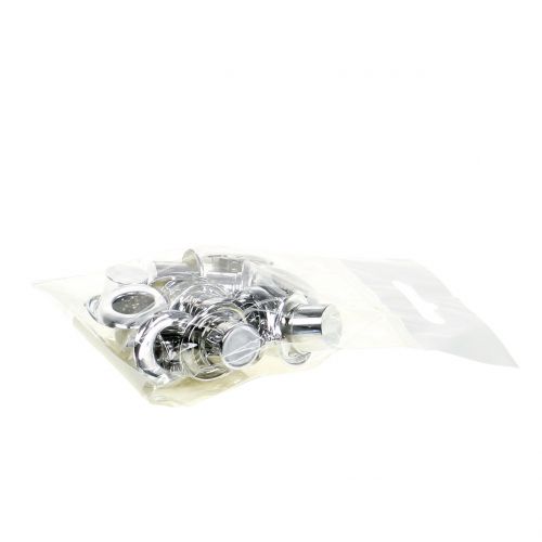 Artikel Cylinder mini silver 12 st