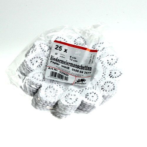 Artikel Biedermeier manschetter 13cm 25 st