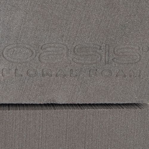 Artikel Blommig kaktusfigur i skum, svart, 38 cm x 74 cm