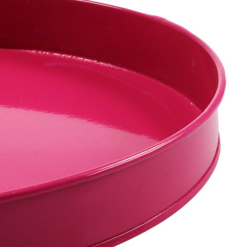 Floristik24 Underlägg runt Ø23cm 5st. rosa