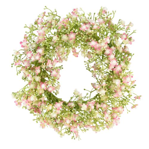 Artikel Konstgjord blomsterkrans dörrkrans väggdekoration Ø30cm H6cm