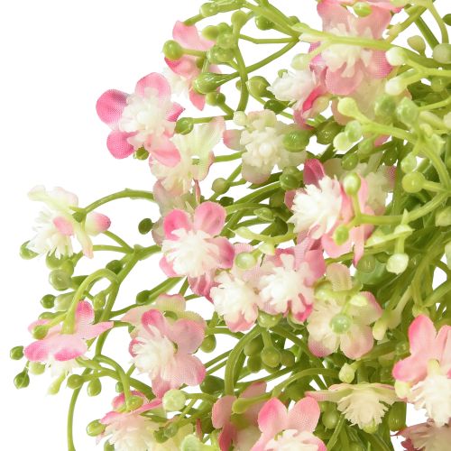 Artikel Konstgjord blomsterkrans dörrkrans väggdekoration Ø30cm H6cm