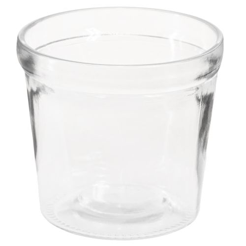 Artikel Blomkruka glaskruka transparent Ø11cm H10,5cm 2st