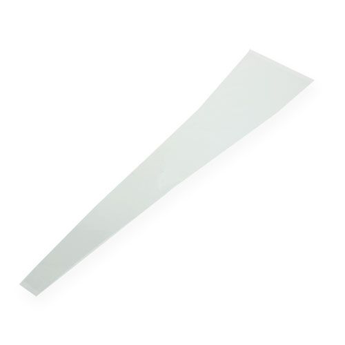 Floristik24 Blompåse blank transparent L60 B14cm - 3cm 50st FEL ARTIKEL