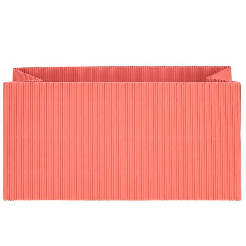 Artikel Blompåse extra lång med folie laxrosa 24x12cm 6 st