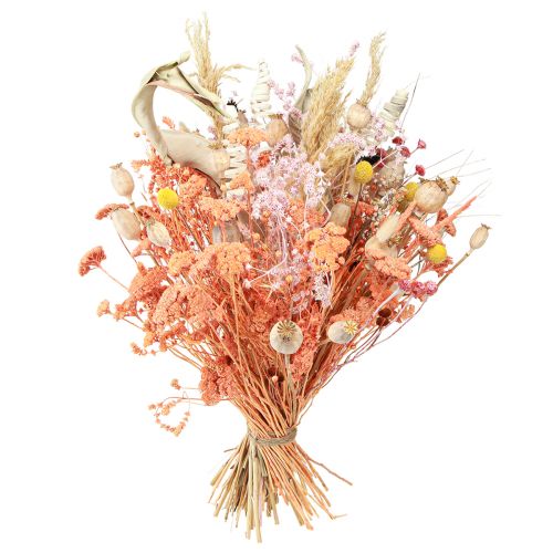Artikel Färgglad torkad blombukett Exotisk bukett 55cm 120g
