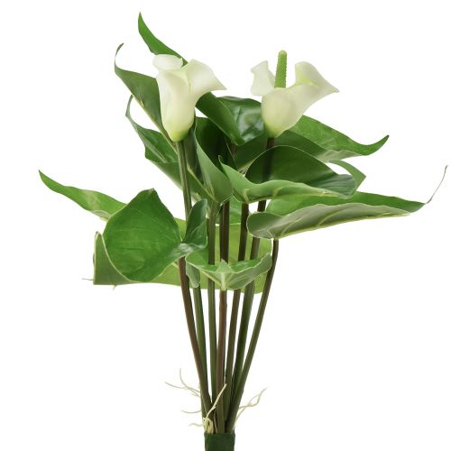 Artikel Calla Lily Kalla Konstgjorda Blommor Vita Exotiska Blommor 34cm