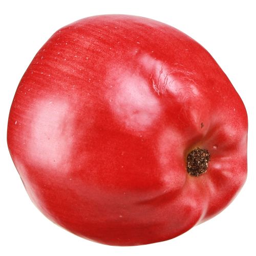 Artikel Deco Äppelröd konstgjord frukt Real Touch 9cm