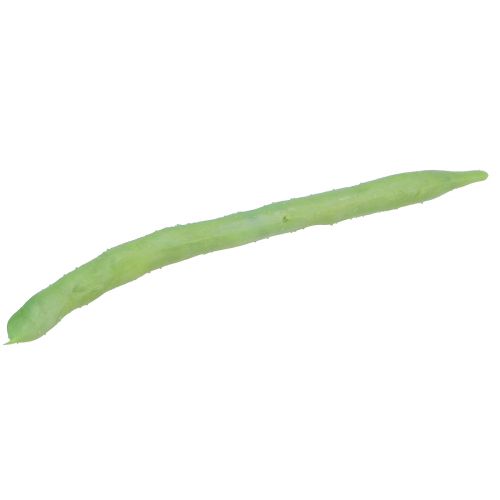 Artikel Dekorativa bönor Konstgjorda grönsaker Grön Real Touch 17cm 6 st