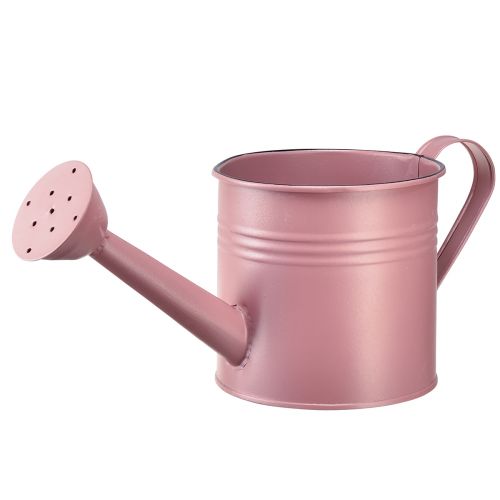 Artikel Dekorativ vattenkanna rosa metallkruka Ø13,5cm H12,5cm