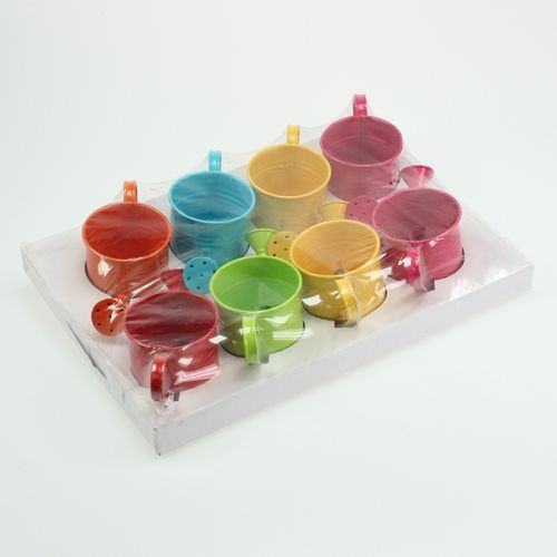 Floristik24 Vattenburk Ø11cm H9cm 8st. blandade färger