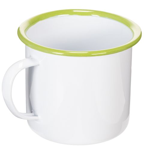 Dekorativ mugg/kruka, emaljerad, Ø11,5 cm H10 cm | Floristik24.se