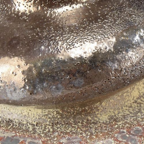 Artikel Dekorativ vas keramisk metallic-look dekorativ vas 19×18×16cm