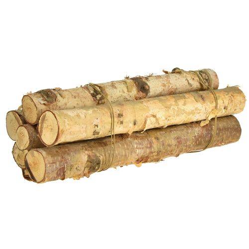 Floristik24 Dekorativa björkgrenar, naturliga björkgrenar, 30 cm, 6 st