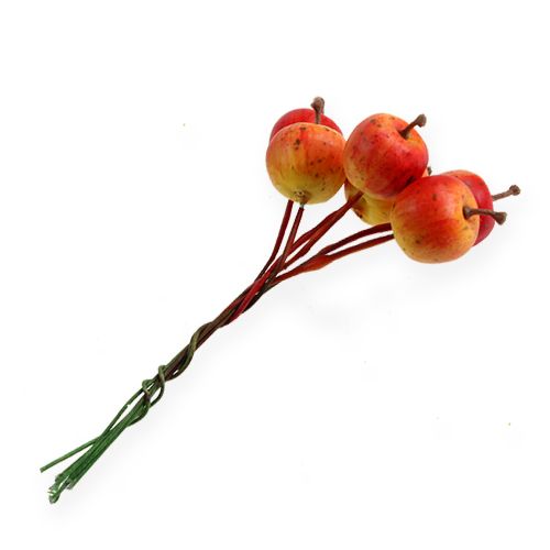 Floristik24 Mini äpplen 2cm på tråd 54st