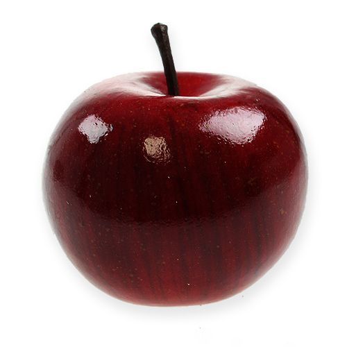 Artikel Konstgjorda äpplen röda, glänsande 6cm 6st