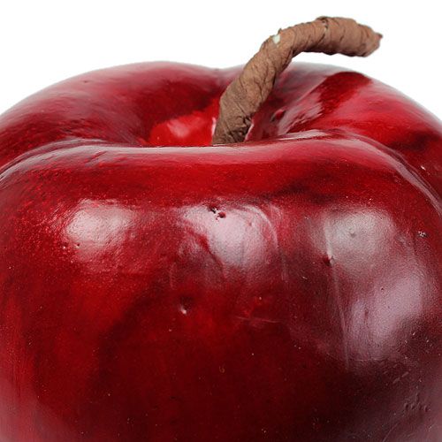 Artikel Dekorativ äppelröd 18cm