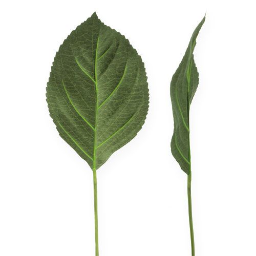 Artikel Hydrangea leaf deco leaf L31cm 26p