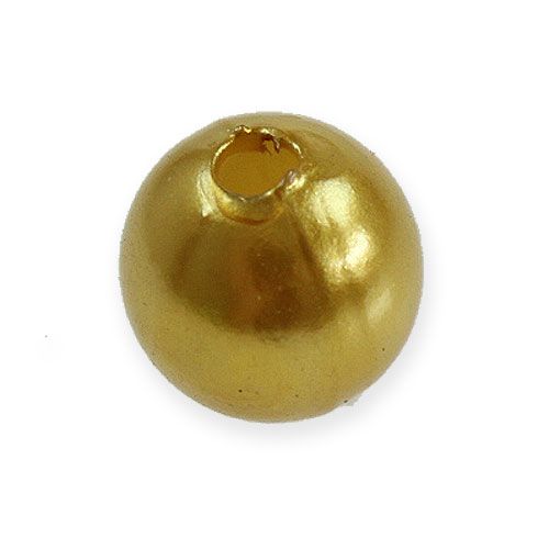 Artikel Dekorpärlor Ø10mm guld 115 st
